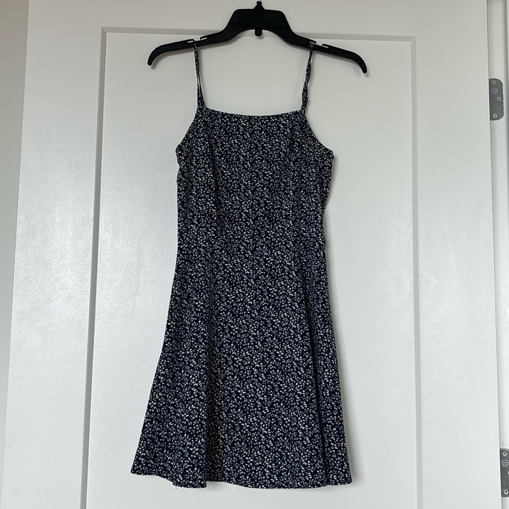 Blue & white sundress